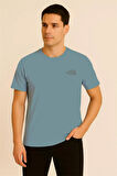 SU YEŞİLİ BİSİKLET YAKA T-SHIRT – SÜPREME THENORTHFACE