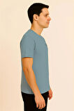 SU YEŞİLİ BİSİKLET YAKA T-SHIRT – SÜPREME THENORTHFACE