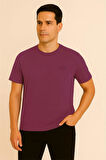 BORDO BİSİKLET YAKA T-SHIRT – SÜPREME THENORTHFACE
