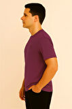 BORDO BİSİKLET YAKA T-SHIRT – SÜPREME THENORTHFACE