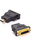 Navidata Hdmi(M) To Dvi(F) 24+5 Dönüştürücü Çevirici Erkek Dişi DVI HDMI Adaptör