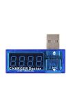 Usb Voltmetre Ampermetre Led Gösterge Volt Amper Gerilim Ölçer