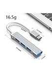 Abatech Type-C 4 Port USB 3.0 Laptop Telefon Uyumlu Çoklayıcı Hub