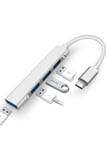 Abatech Type-C 4 Port USB 3.0 Laptop Telefon Uyumlu Çoklayıcı Hub