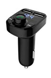  Car X8 Araç Fm Transmitter 5.0 Bluetooth Araç Kiti Usb Mp3 Sd Kart Girişli