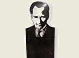AYYBUU Atatürk Büst Metal Masa Üzeri Dekor Lazer Kesim