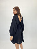 JANES 6327 ELBİSE-SİYAH