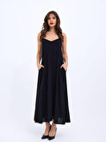 JANES 6250 ELBİSE-SİYAH