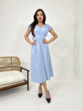 JANES 5486 ELBİSE-MAVİ
