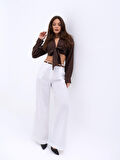 JANES 7421 PANTOLON-BEYAZ