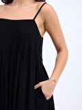 JANES 6806 ELBİSE-SİYAH
