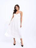 JANES 7322 ELBİSE-EKRU