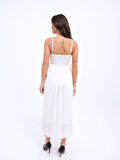 JANES 7322 ELBİSE-EKRU