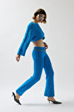JANES Oversize Triko Bluz Pantolon Takım