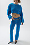 JANES Oversize Triko Bluz Pantolon Takım