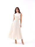 JANES 7094 ELBİSE-BEJ
