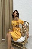 JANES Stefanie Cut Out Elbise 2143-02