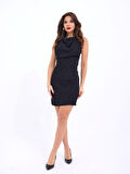 JANES 7079 ELBİSE-SİYAH