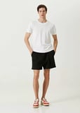 JANES Unisex Basic Bisiklet Yaka Regular T-Shirt - Beyaz
