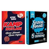 Pegem 2024 KPSS Kamp Notları ve Sezon Finali Deneme Seti 2 Kitap