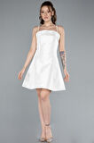 Askılı Mini Gece Elbisesi ABK2276