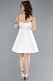 Askılı Mini Gece Elbisesi ABK2276