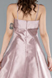 Askılı Mini Gece Elbisesi ABK2276