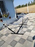 Metal Hamak Ayağı Metal Hamak Demiri Siyah Renk Abronya