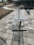Metal Hamak Ayağı Metal Hamak Demiri Siyah Renk Abronya