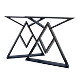 Kütük Masa Ayağı Metal Yemek Masası Ayağı Profil Ayak