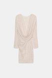 ALLBUCKS ZR ZARA KISA PAYETLİ ELBİSE ZW COLLECTION ABZRA3869