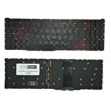 Acer Nitro 5 AN515-42-R9G6 Uyumlu Laptop Klavye Işıklı Siyah TR