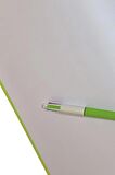 Acar Termo Deri Esnek Kapaklı 21*30 Cm 128 Sayfa Çizgili Kareli Dot Çizgisiz Sayfalı Defter Yeşil