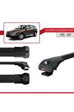 Alfa Romeo 156 Crosswagon (T932) 2000-2007 Arası ile uyumlu ACE-1 Ara Atkı Tavan Barı SİYAH