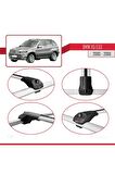 BMW X5 (E53) 2000-2006 Arası ile uyumlu ACE-1 Ara Atkı Tavan Barı GRİ
