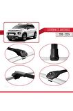Citroen C3 Aircross 2018 ve Sonrası ile uyumlu ACE-1 Ara Atkı Tavan Barı SİYAH 3 ADET BAR