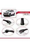 Citroen C5 Aircross 2018 ve Sonrası ile uyumlu ACE-1 Ara Atkı Tavan Barı SİYAH 3 ADET BAR