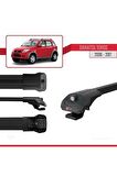 Daihatsu Terios 2006-2017 Arası ile uyumlu ACE-1 Ara Atkı Tavan Barı SİYAH 3 ADET BAR