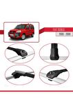 Fiat Doblo 2000-2009 Arası ile uyumlu ACE-1 Ara Atkı Tavan Barı SİYAH 3 ADET BAR