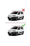 Fiat Doblo 2023 ve Sonrası ile uyumlu ACE-1 Ara Atkı Tavan Barı GRİ