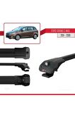 Ford Grand C-Max 2011-2019 Arası ile uyumlu ACE-1 Ara Atkı Tavan Barı SİYAH 3 ADET BAR