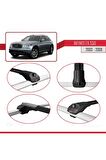 Infiniti FX (S50) 2003-2008 Arası ile uyumlu ACE-1 Ara Atkı Tavan Barı SİYAH