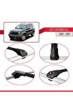 Jeep Cherokee (KJ) 2002-2007 Arası ile uyumlu ACE-1 Ara Atkı Tavan Barı SİYAH 3 ADET BAR