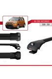 Kia Soul Hatchback 2009-2013 Arası ile uyumlu ACE-1 Ara Atkı Tavan Barı SİYAH