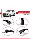 Mercedes GL Class (X166) 2012-2015 Arası ile uyumlu ACE-1 Ara Atkı Tavan Barı SİYAH