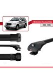 Mercedes M Class (W163) 1998-2005 Arası ile uyumlu ACE-1 Ara Atkı Tavan Barı SİYAH 3 ADET BAR