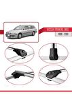 Nissan Primera (W11) 1998-2001 Arası ile uyumlu ACE-1 Ara Atkı Tavan Barı GRİ