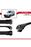 Opel Combo (C) 2001-2011 Arası ile uyumlu ACE-1 Ara Atkı Tavan Barı SİYAH