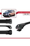 Opel Combo  Life PASSENGERVAN 2019-2024 Arası ile uyumlu ACE-1 Ara Atkı Tavan Barı SİYAH 4 ADET BAR