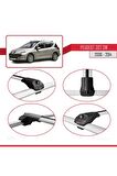 Peugeot 207 SW 2006-2014 Arası ile uyumlu ACE-1 Ara Atkı Tavan Barı GRİ